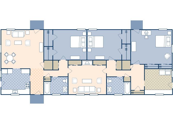 Piney Hills 1964 Floor Plan 34